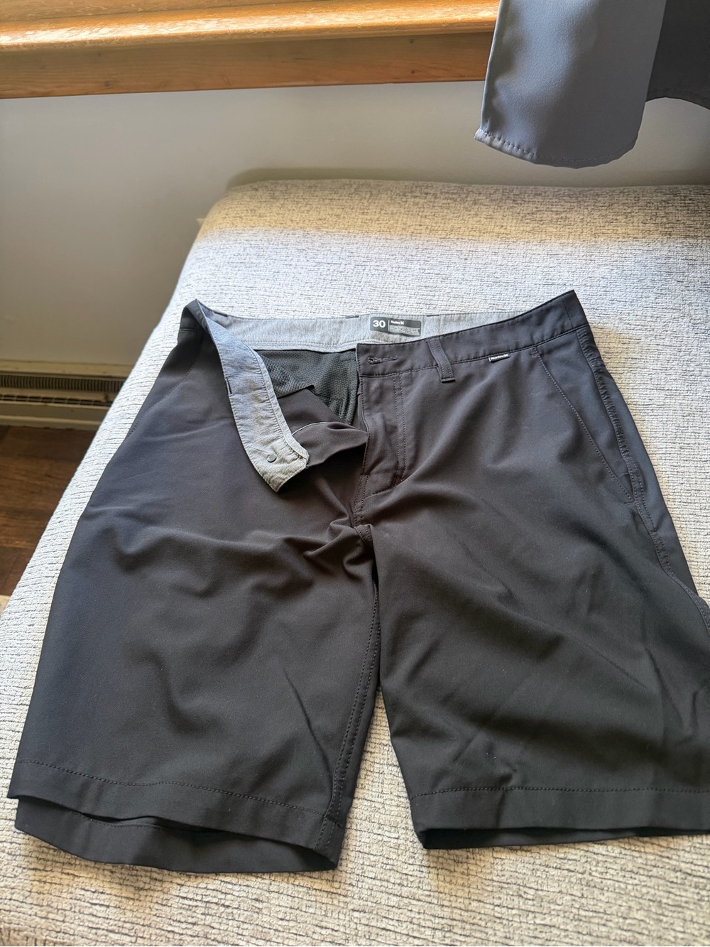 Hurley Men's Black Hybrid Performance Shorts